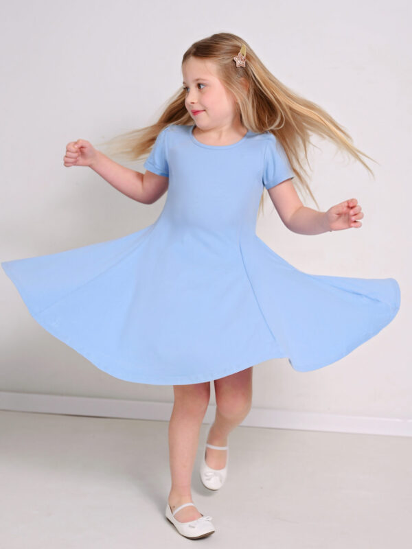 שמלת מיכל תכלת